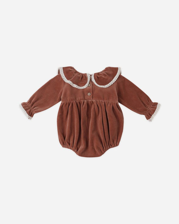 WENDY ROMPER || CRANBERRY