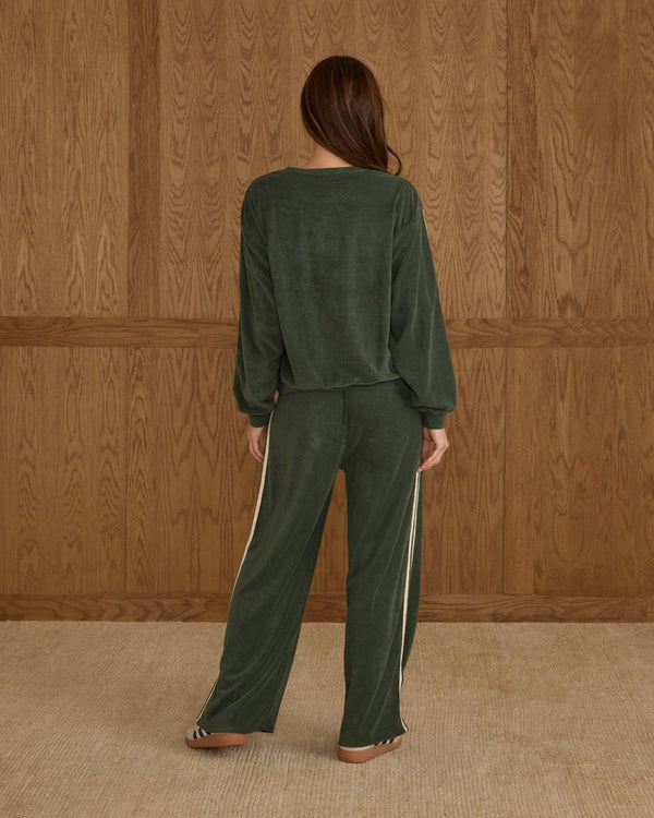 OVERSIZED SWEATSHIRT || GREEN - WOMENS