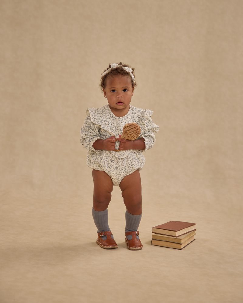 WINNIE ROMPER || BLUE VINES