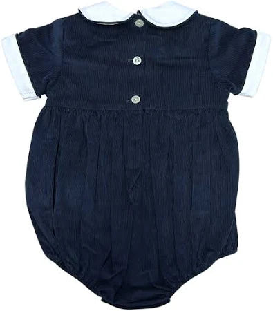 London Hand Smocked Boy's Bubble