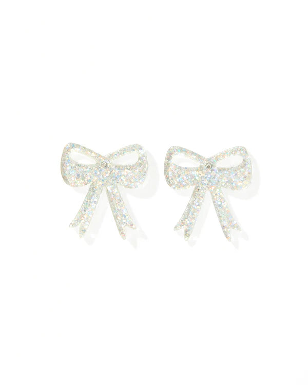 Sophia Earrings - Iridescent Glitter
