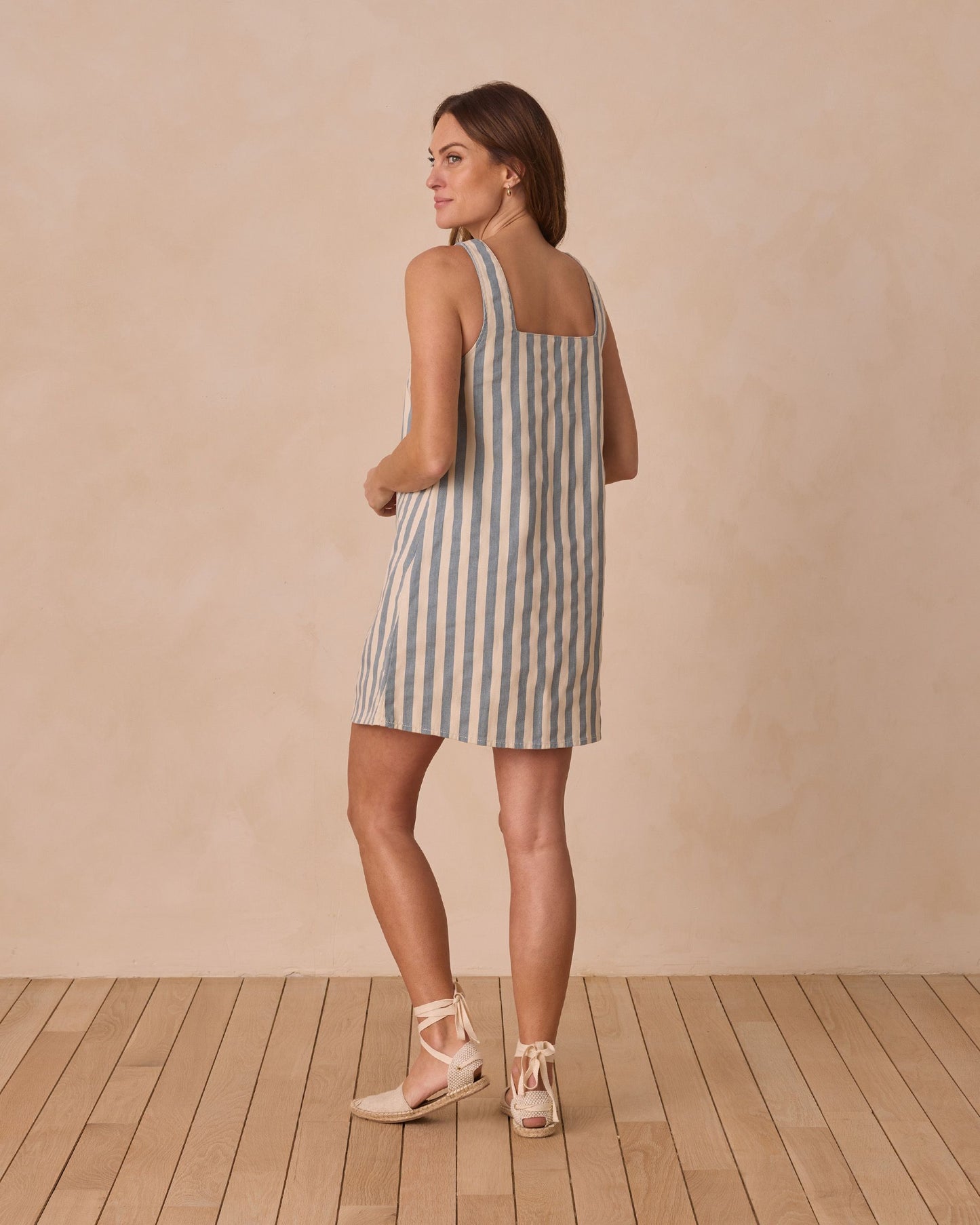 KALA MINI DRESS || OCEAN STRIPE