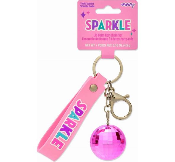 Shine Bright Lip Balm Key Chain Set