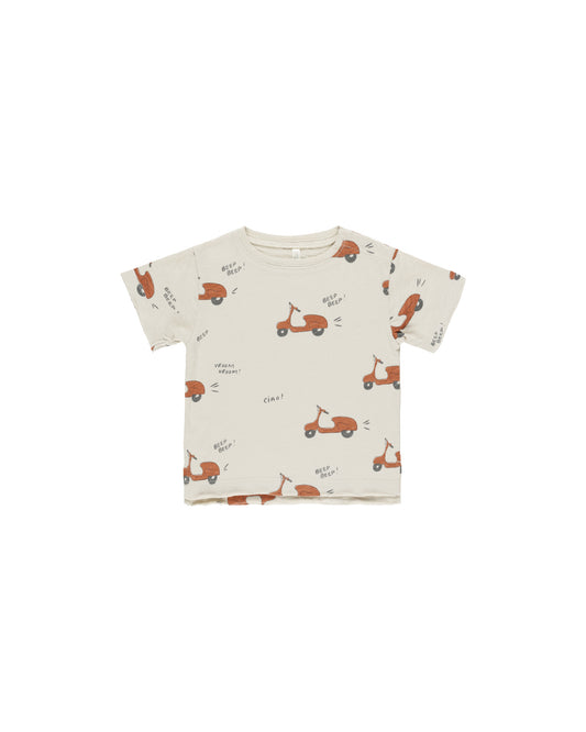 RAW EDGE TEE || MOPED