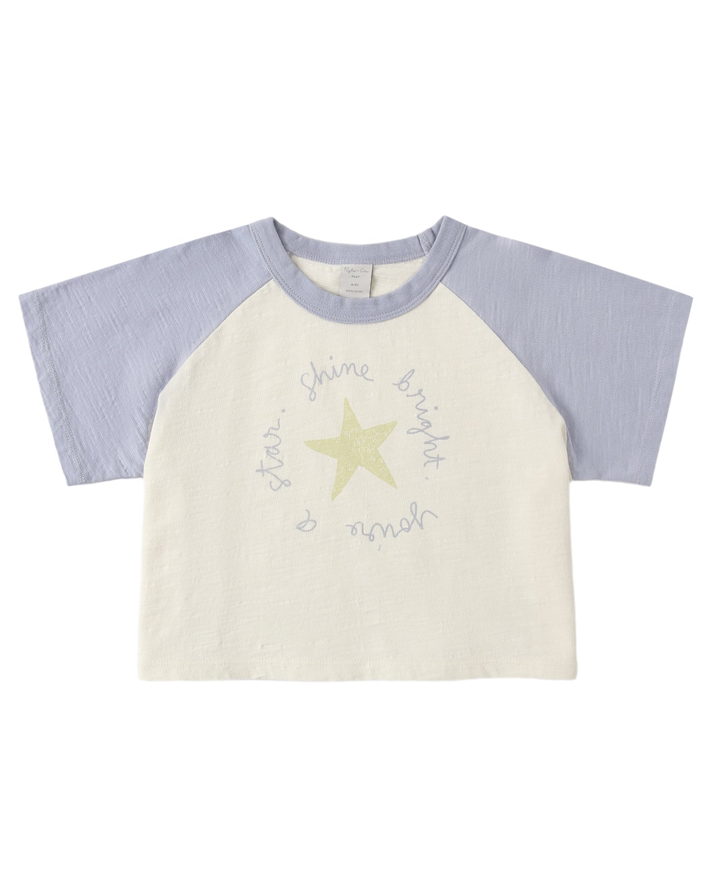 RAGLAN CROP TEE || SHINE BRIGHT