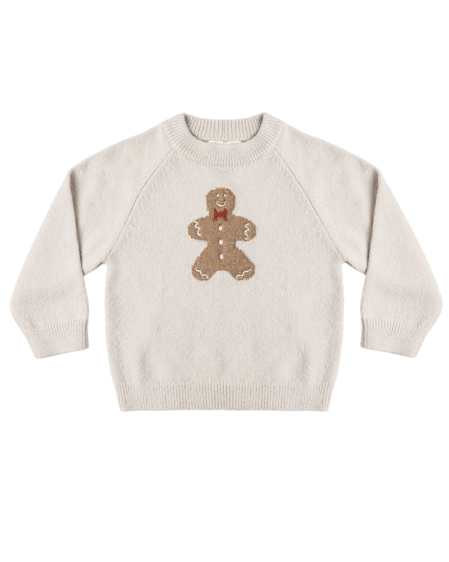 RELAXED RAGLAN SWEATER || GINGERBREAD MAN