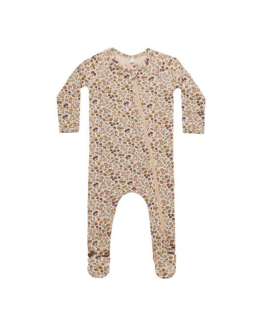 Bamboo Zip Footie | Posy