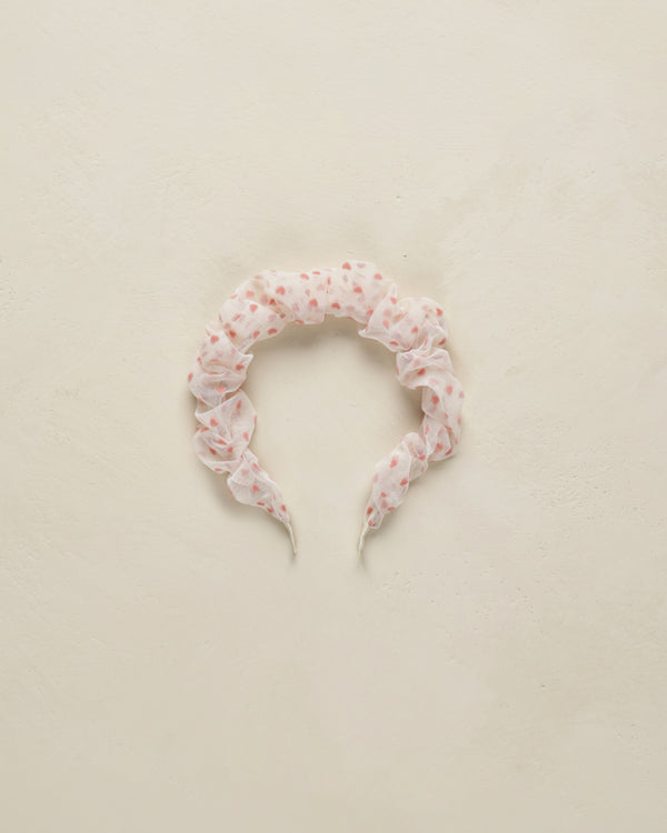 GATHERED HEADBAND || HEARTS