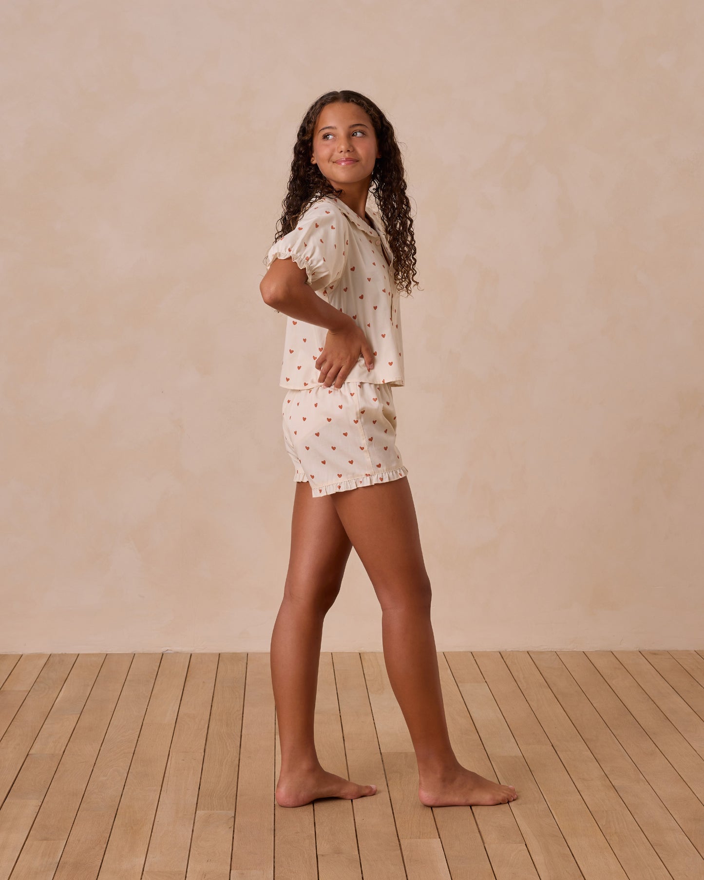 DELILAH PAJAMA SET || HEARTS
