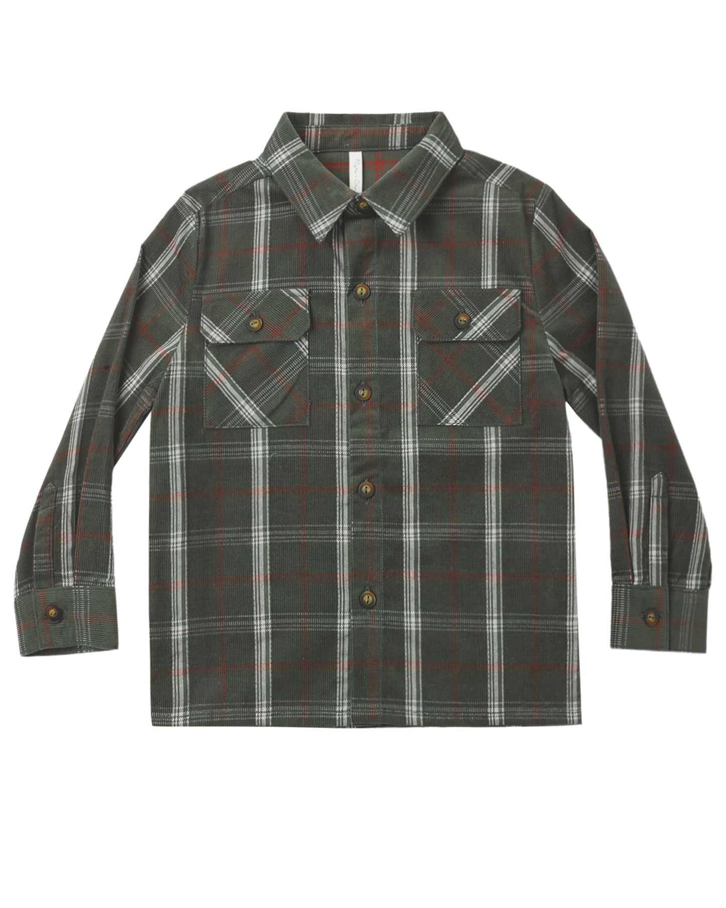 POCKETED FLANNEL SHIRT || HOLIDAY PLAID