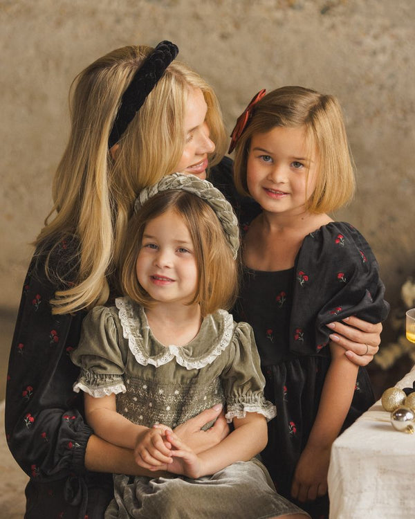 BRAIDED HEADBAND || BLACK