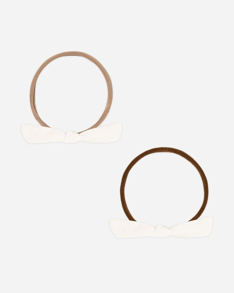 LITTLE KNOT HEADBAND || NATURAL/BEIGE