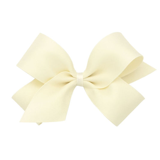 King Matte Satin Bow | Antique White