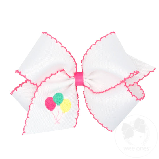 King Moonstitch Embroidered Bows
