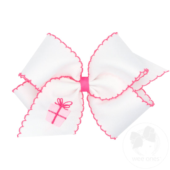 King Moonstitch Embroidered Bows