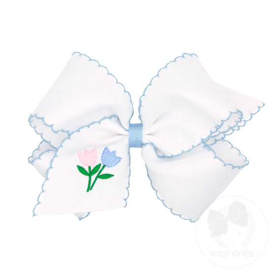 King Moonstitch Bow | Tulips
