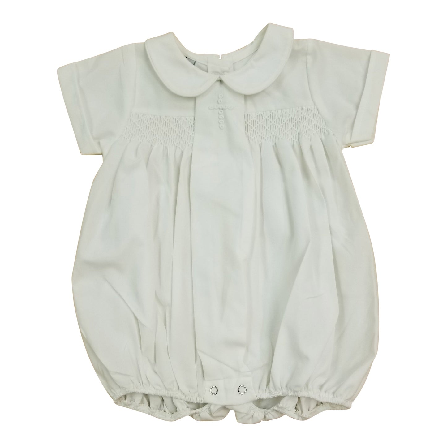 Chris Cross Boy Bubble, White