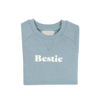 Bestie Sweatshirt- Sky Blue