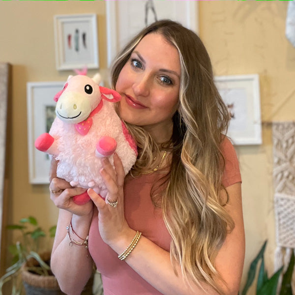 Mini Squishable Strawberry Cow