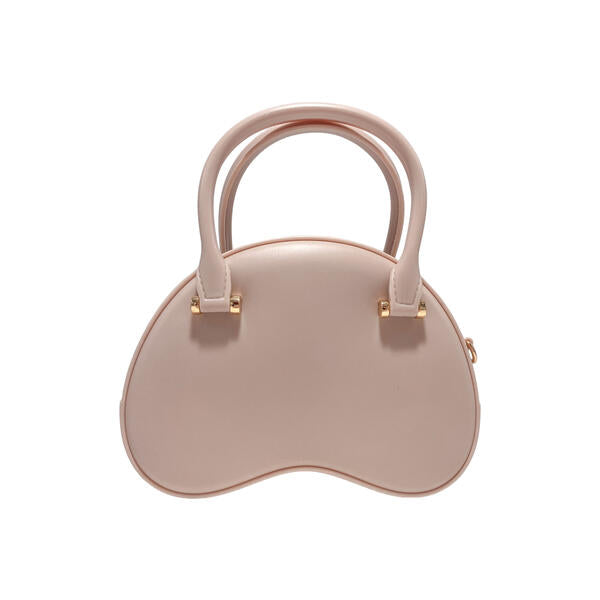 Floral Matte Jelly Dome Purse | Apricot