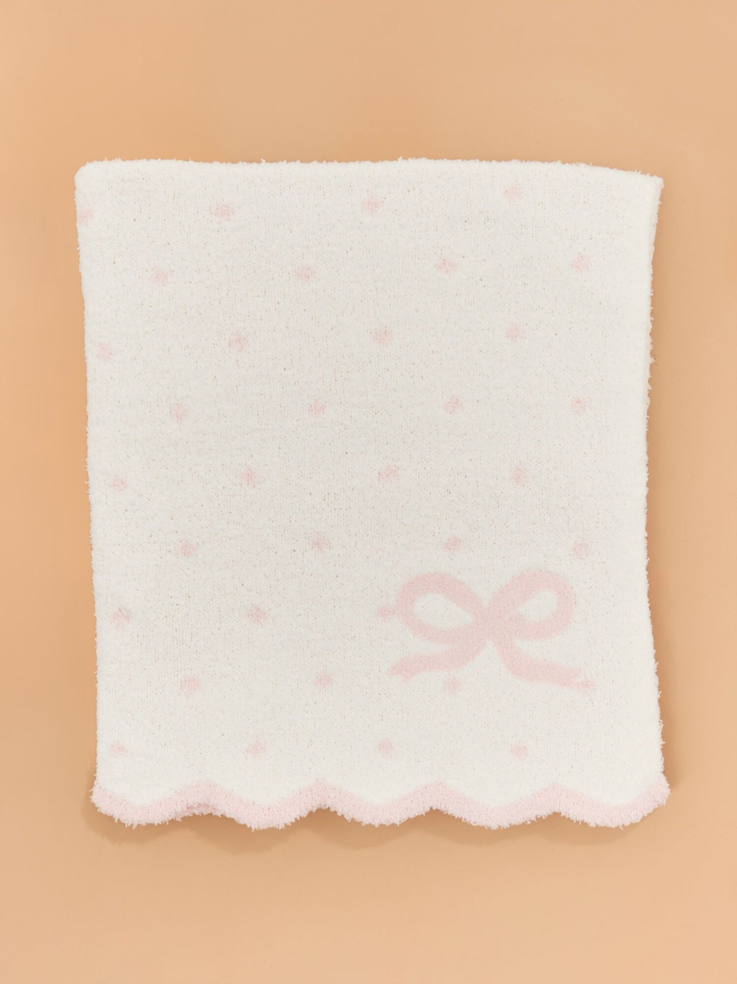 Chenille Bow Blanket