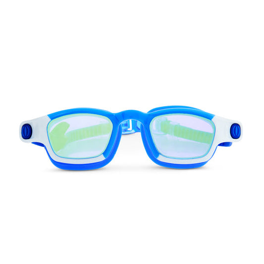 Short Fin Shark Boy Kids' Swim Goggles | Oceanic Blue