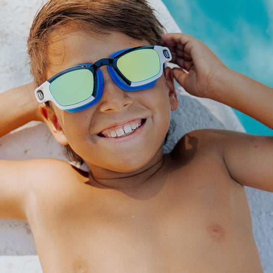 Short Fin Shark Boy Kids' Swim Goggles | Phantom Surfer