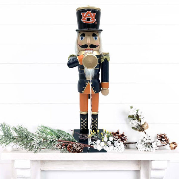 14" Auburn Bugler Nutcracker