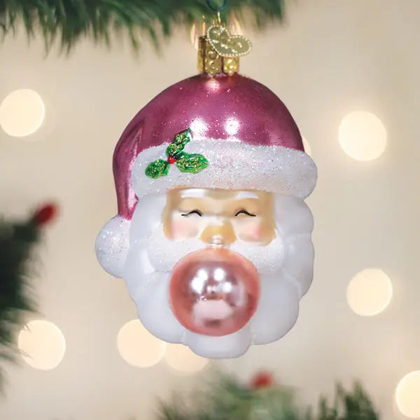 Bubble Gum Papa Noel Ornament | Pre-Order