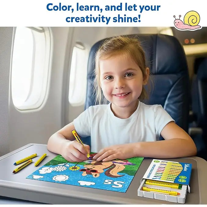 Color and Learn Coloring Book