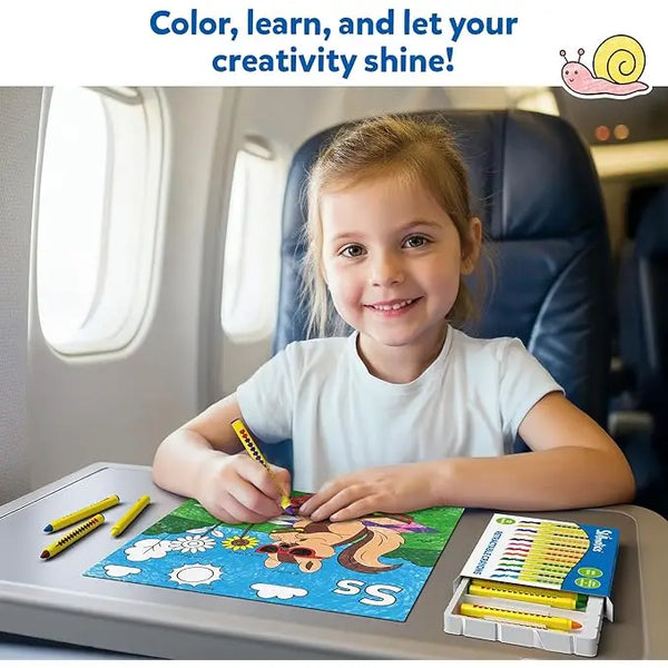 Color and Learn Coloring Book