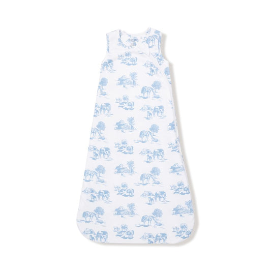 Farm Toile | Blue | Sleep Bag