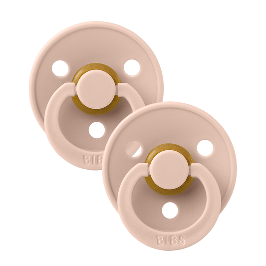 Bibs Pacifier Set of 2 | Blush