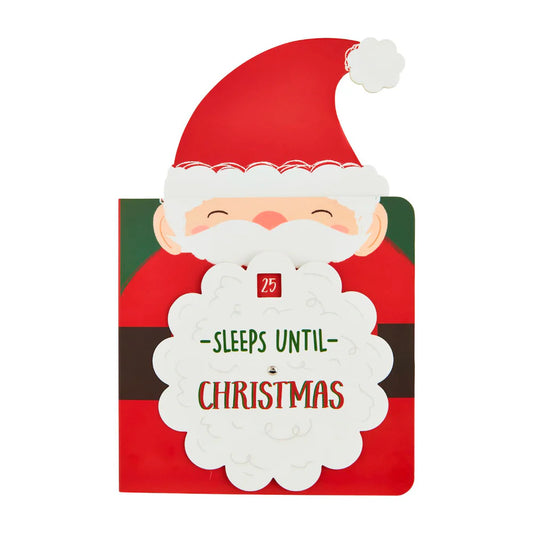 SLEEPS UNTIL CHRISTMAS BOOK | SANTA