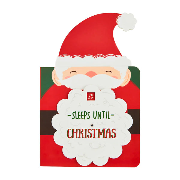 SLEEPS UNTIL CHRISTMAS BOOK | SANTA