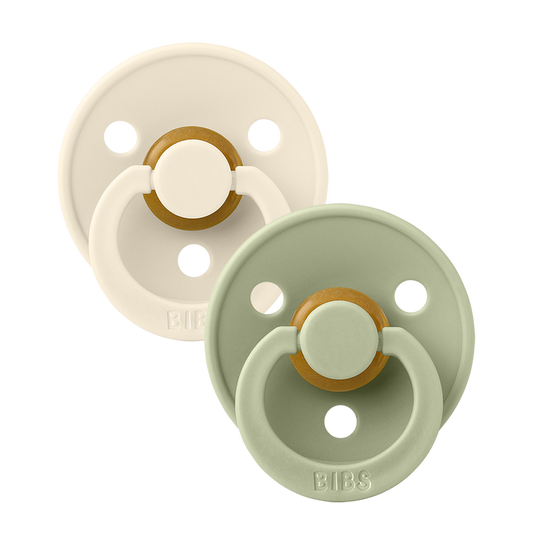 Bibs Pacifier Set of 2 | Sage & Ivory