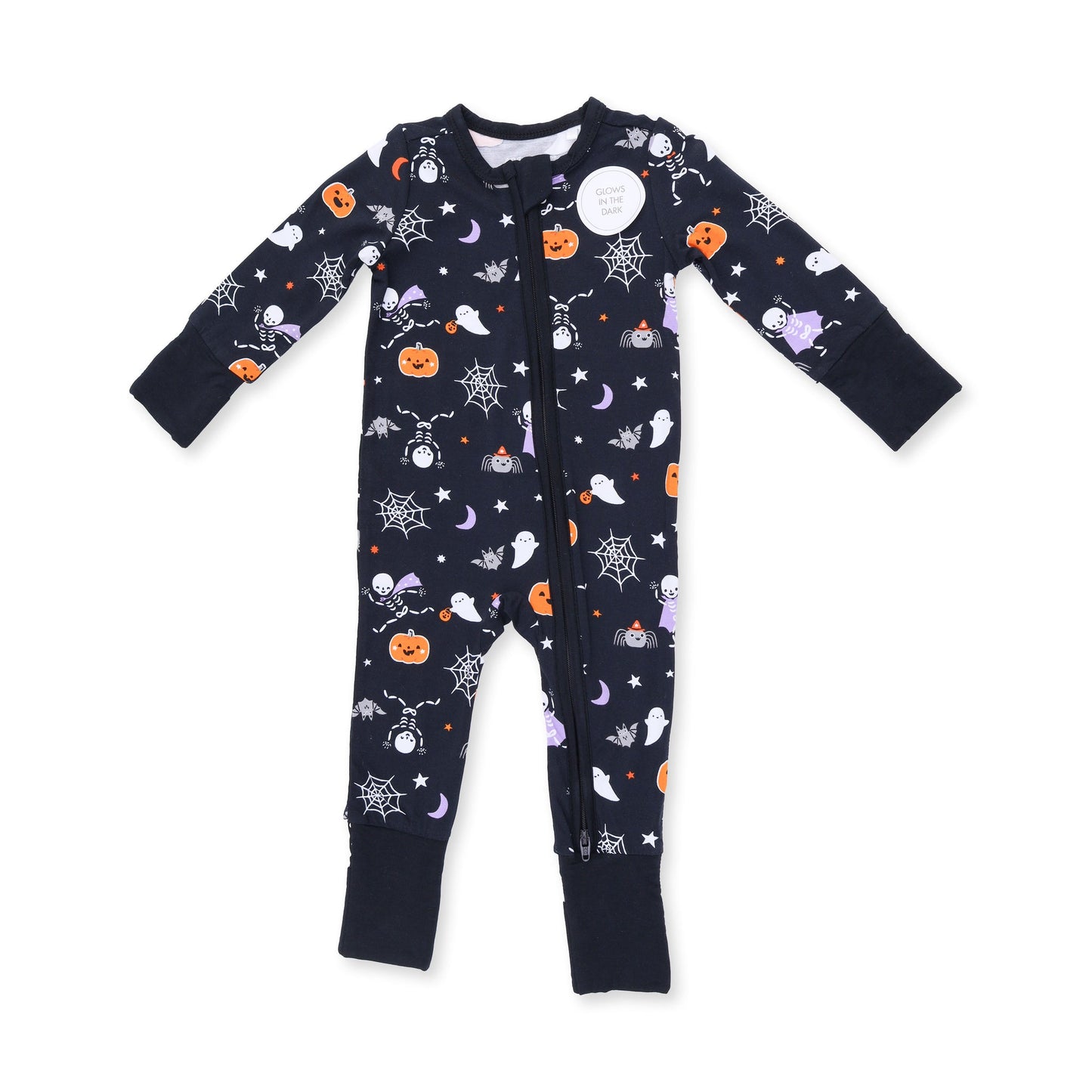 Halloween Skeleton Buddies - Glow in the Dark | Convertible Romper