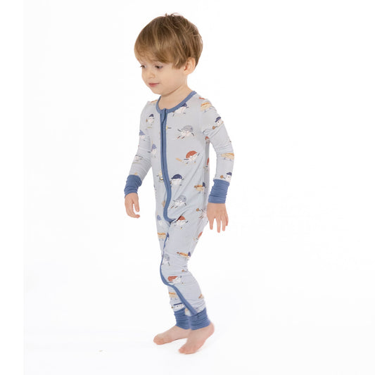 Convertible Romper | Baseballs Playing Baseball