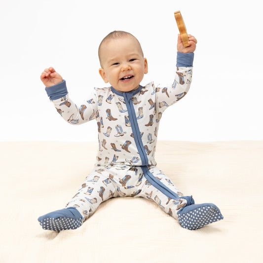 Convertible Romper | Cowboy Boots