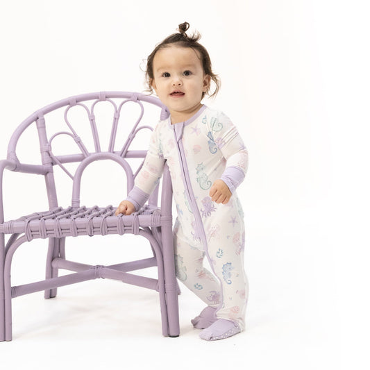 Convertible Romper | Floral Sea Creatures