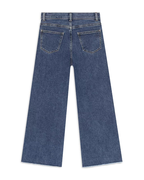 Girls Lily Wide Leg Jeans | Adams