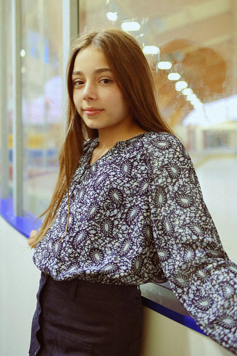 Printed Blouse | Indie Pattern