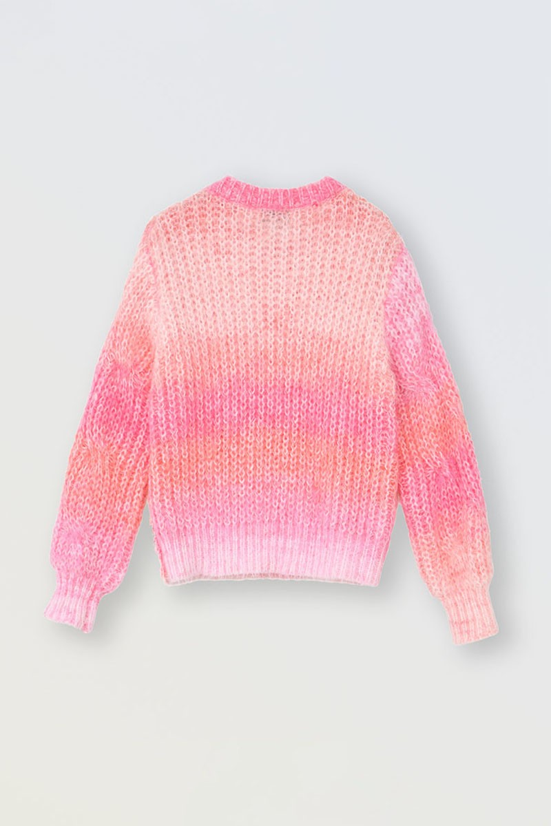 Tie Dye Sweater | Pink