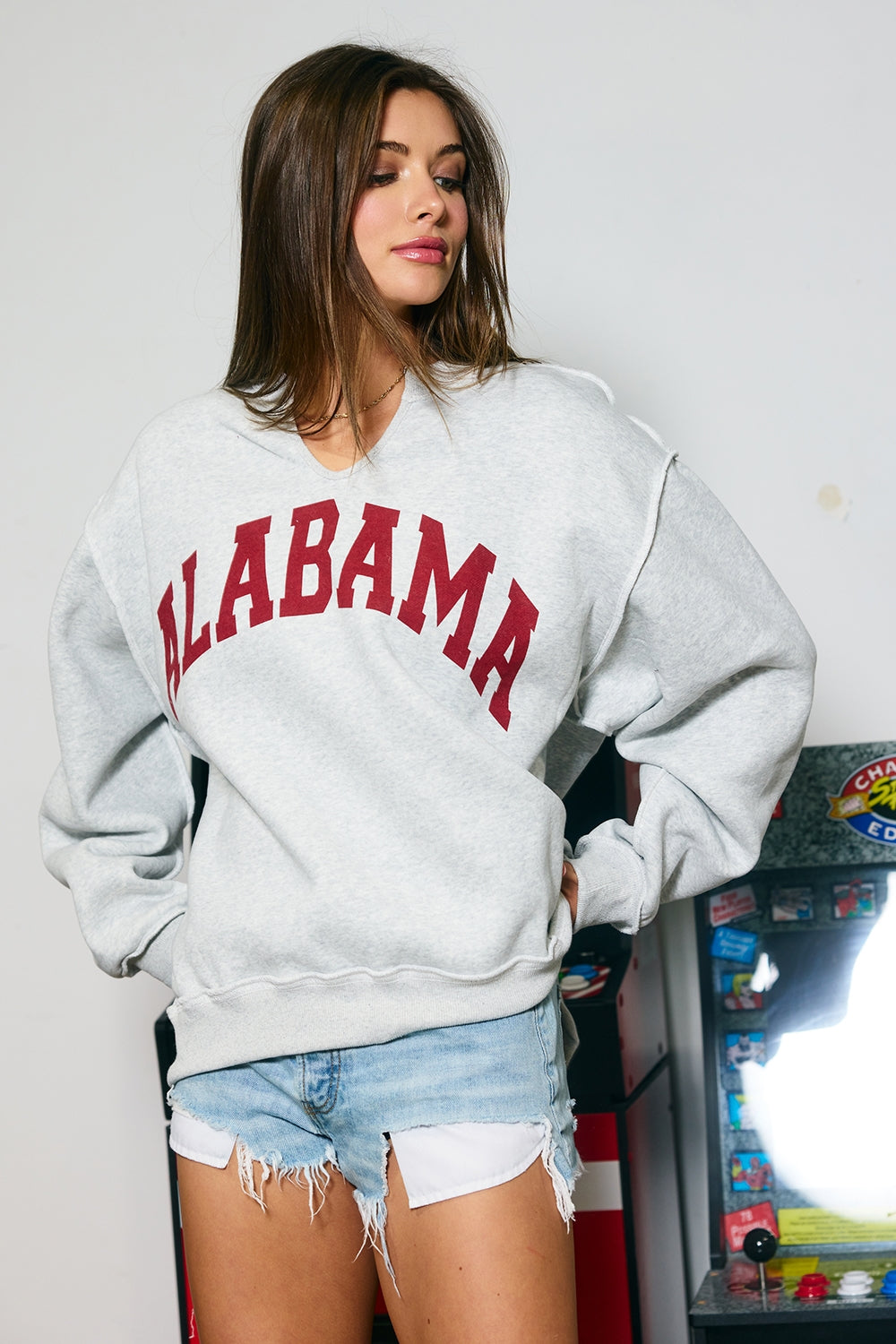 Alabama Split-Neck Reversible Terry Sweatshirt