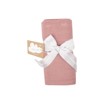 Swaddle Blanket | Bridal Rose