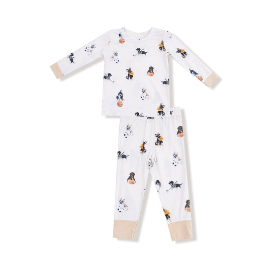 Sporty Puppies | LS Loungewear Set