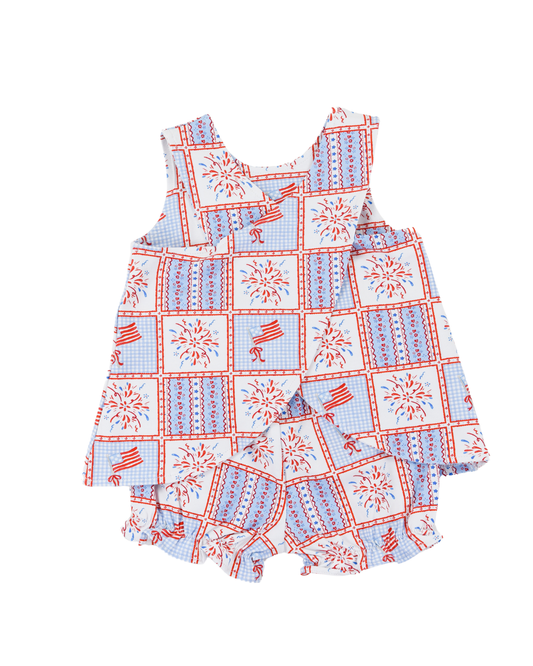 Cassidy Crossover Set | Patriotic Patchwork