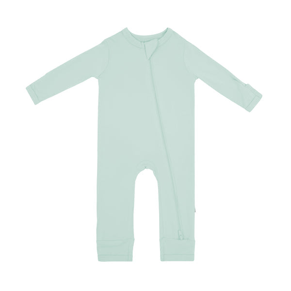 Zippered Romper | Sage