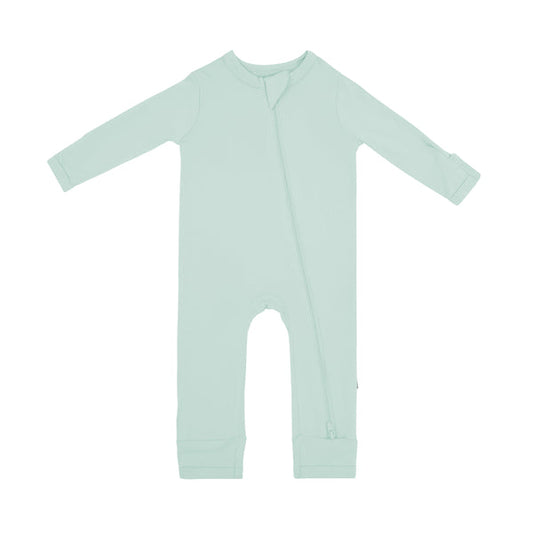 Zippered Romper | Sage