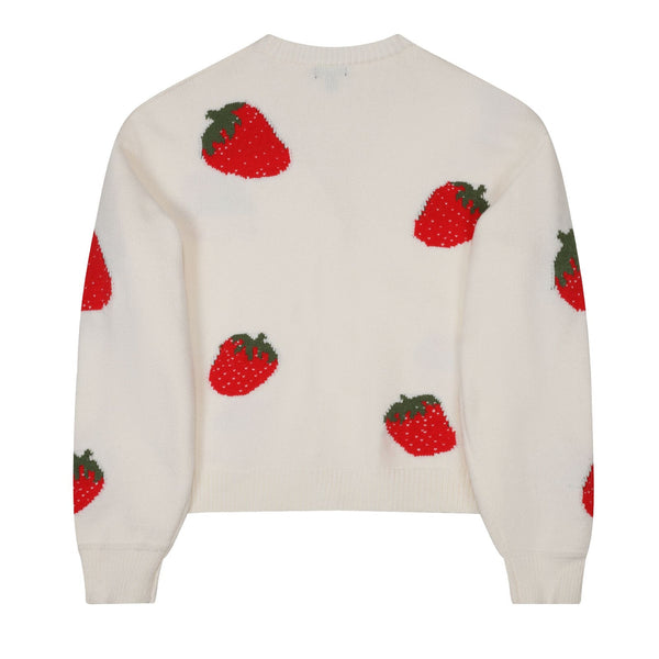 Strawberry Longsleeve Cardigan